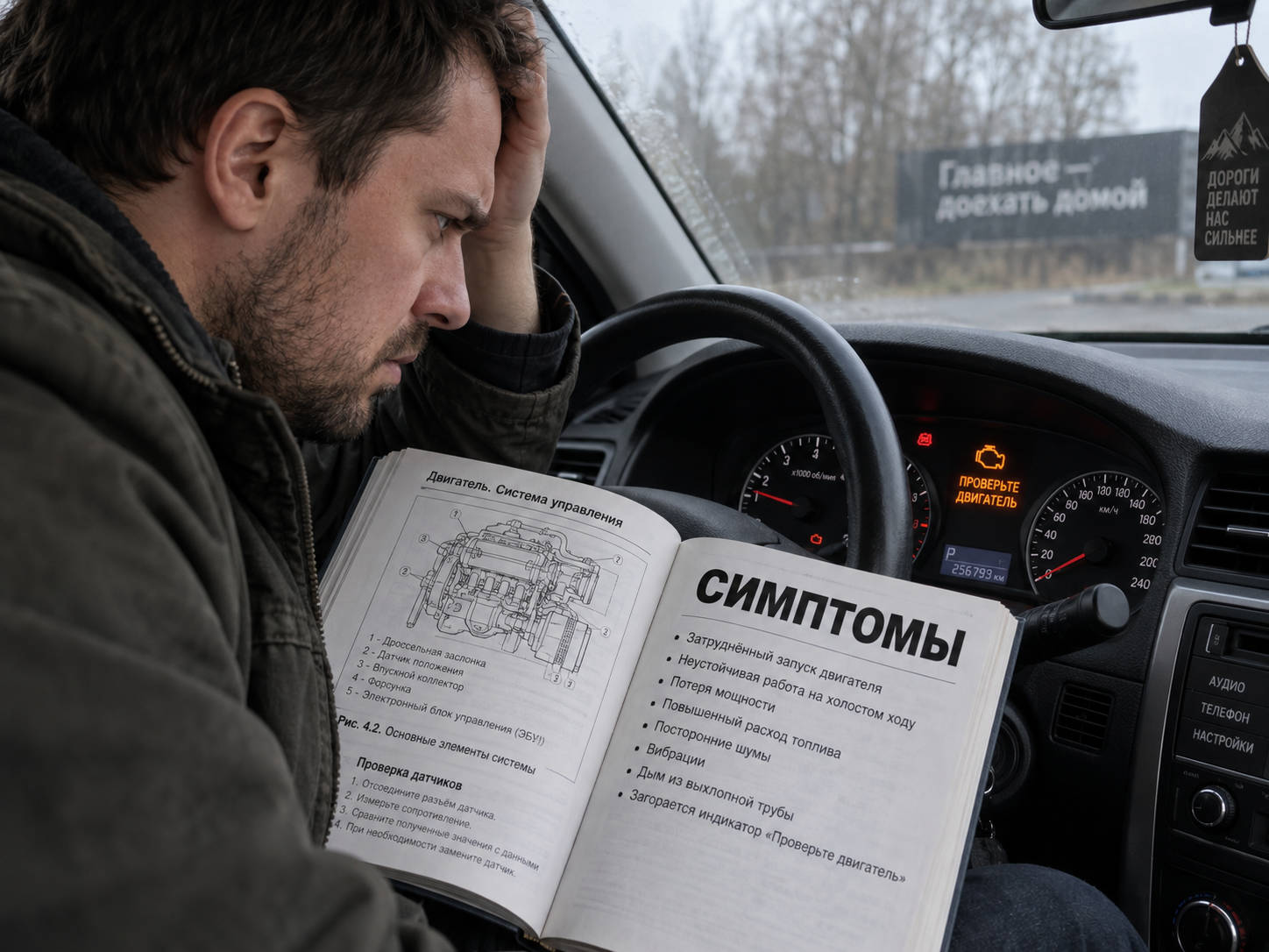 симптомы неисправностей
